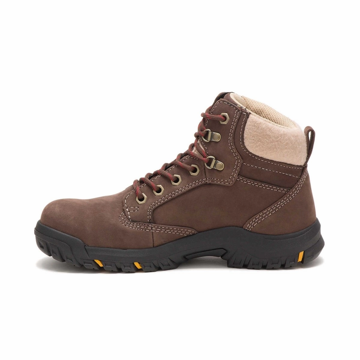 outdoor durability Caterpillar Tess Steel Toe Women's Work Boot (p91007) In Chocolate