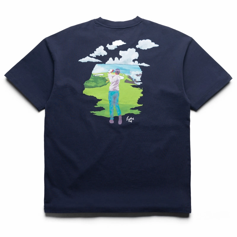 Modern Outfit Fantasy Mood Eastside Golf Keep Swinging Tee - Midnight Navy