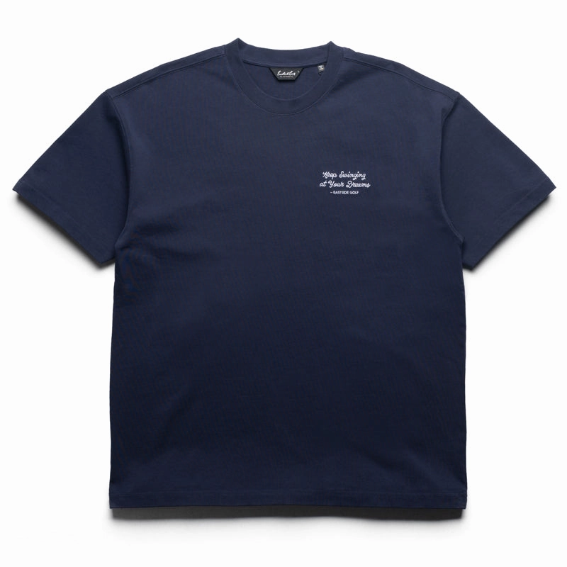 Eastside Golf Keep Swinging Tee - Midnight Navy Streetwear Style