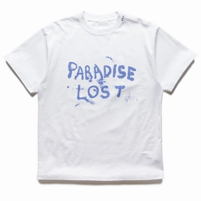 Alchemist Paradise Lost Tee - White Snow Core Stylish Scarf