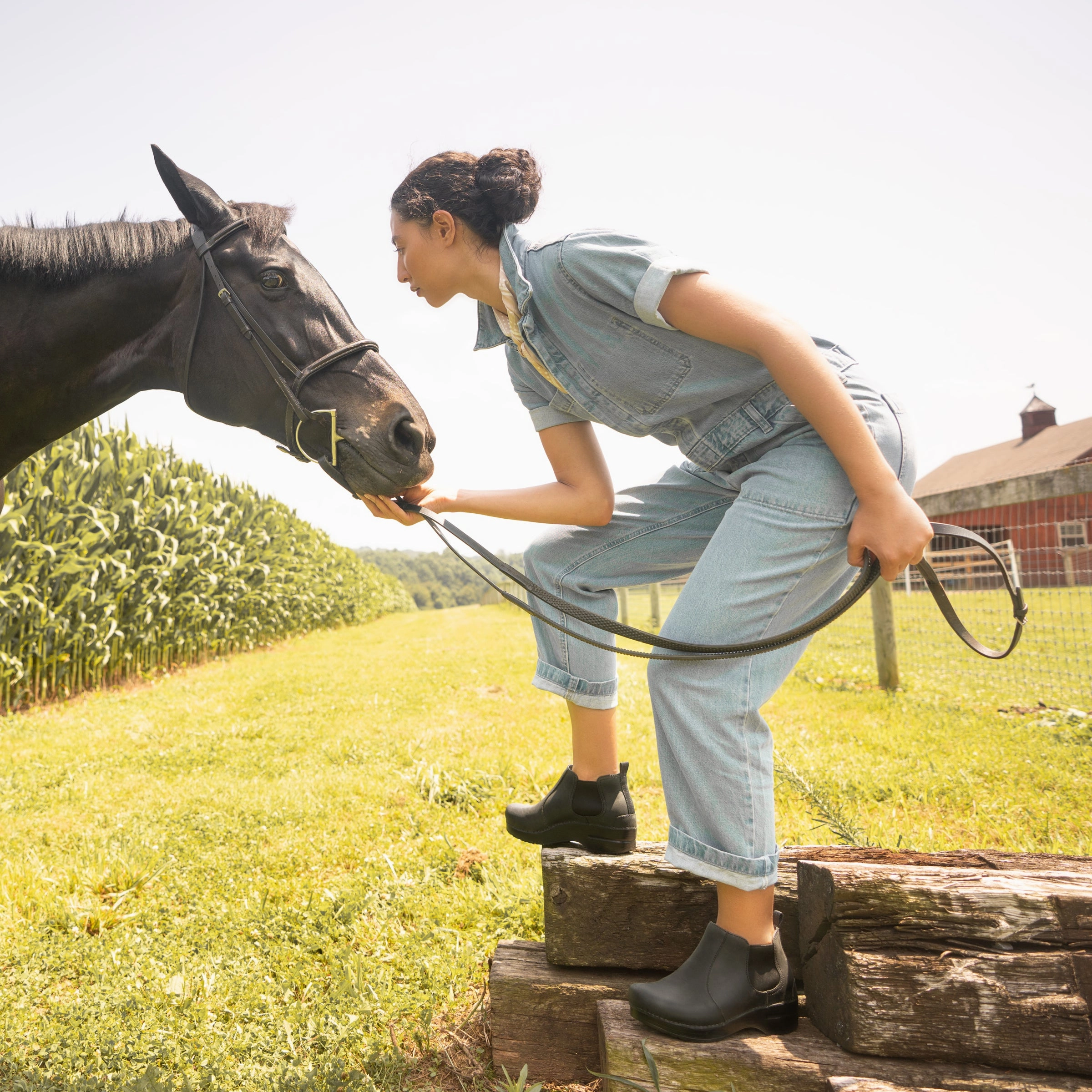 Frankie Black Oiled Heat resistant Ergonomic Arch Support