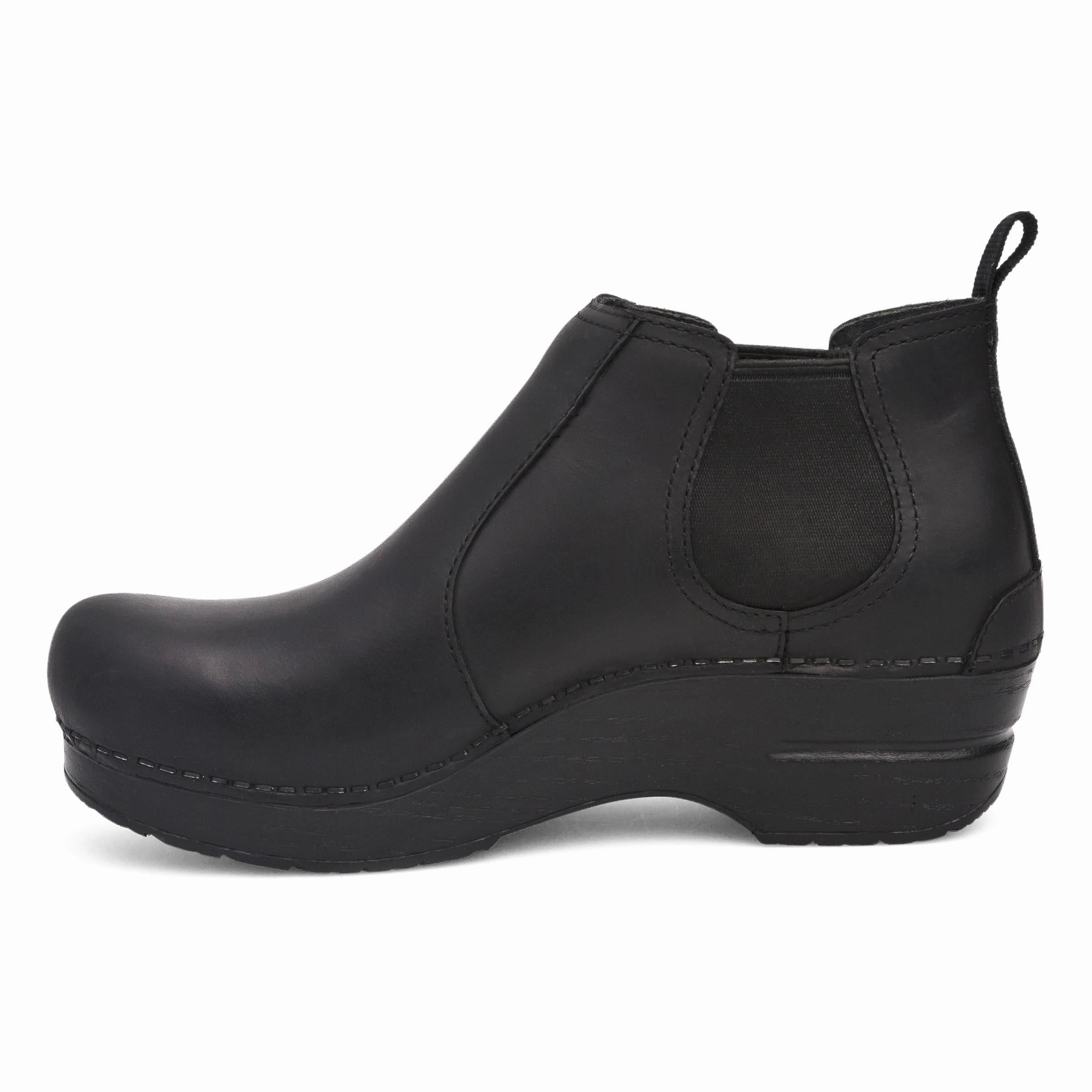 Frankie Black Oiled Durable Midsole Impact Resistant Heel