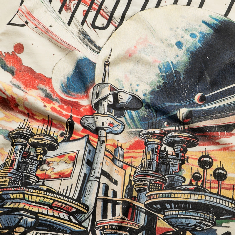 WaterResistant Coating Tight Core Billionaire Boys Club Skycity Knit Tee - Winter White