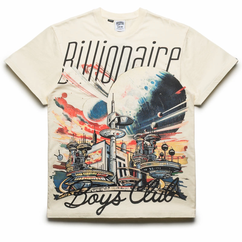 ThermalRegulatingFabric Billionaire Boys Club Skycity Knit Tee - Winter White