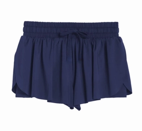 Fly Away Short-Navy Adjustable drawstring China Cool