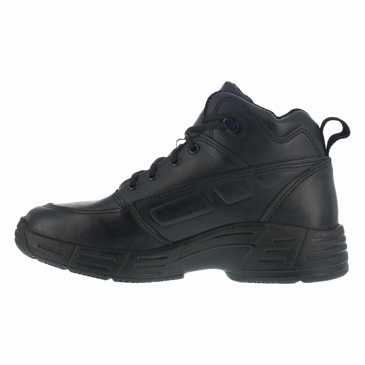 Reebok Work Postal TCT CP8375 Men's Athletic Postal High Top Boot in Black Weather Resistant Footwear