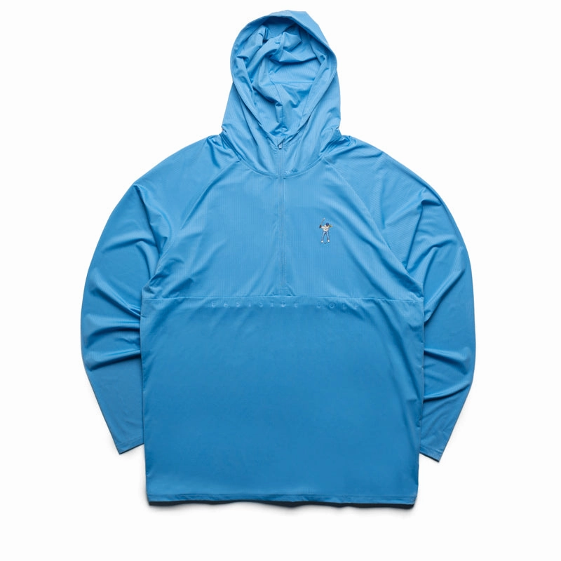 Eastside Golf UV Ultra Light Hoodie - Tranquil Blue Fall Core