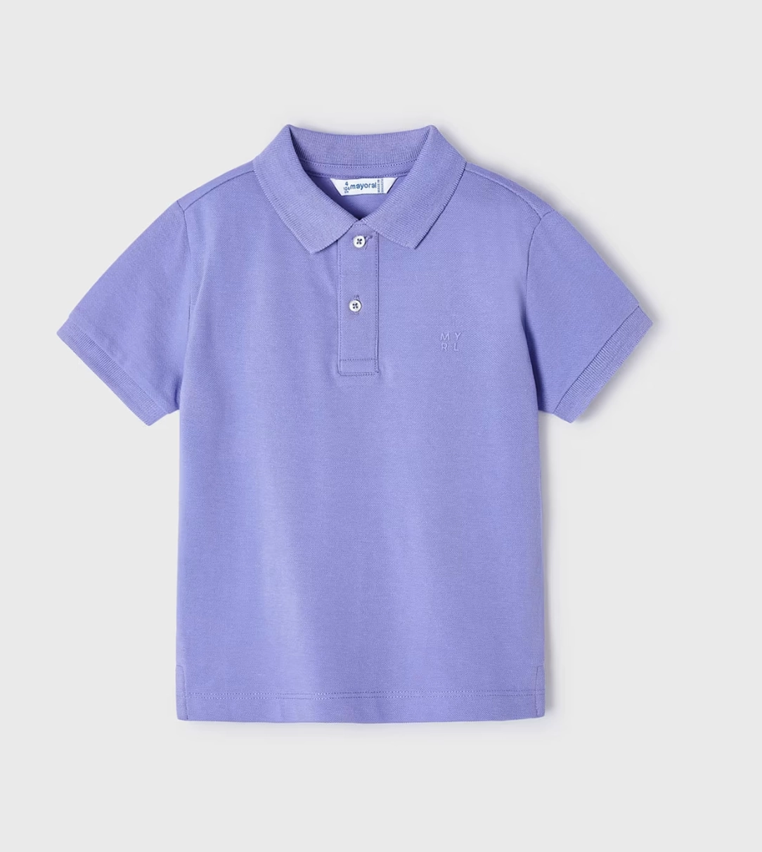 Lilac Polo Shirt Morning Ease