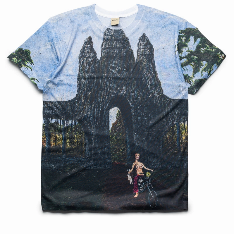 Heavy Outerwear Fucking Awesome Daybreak In Phuket AOP Tee - Multi