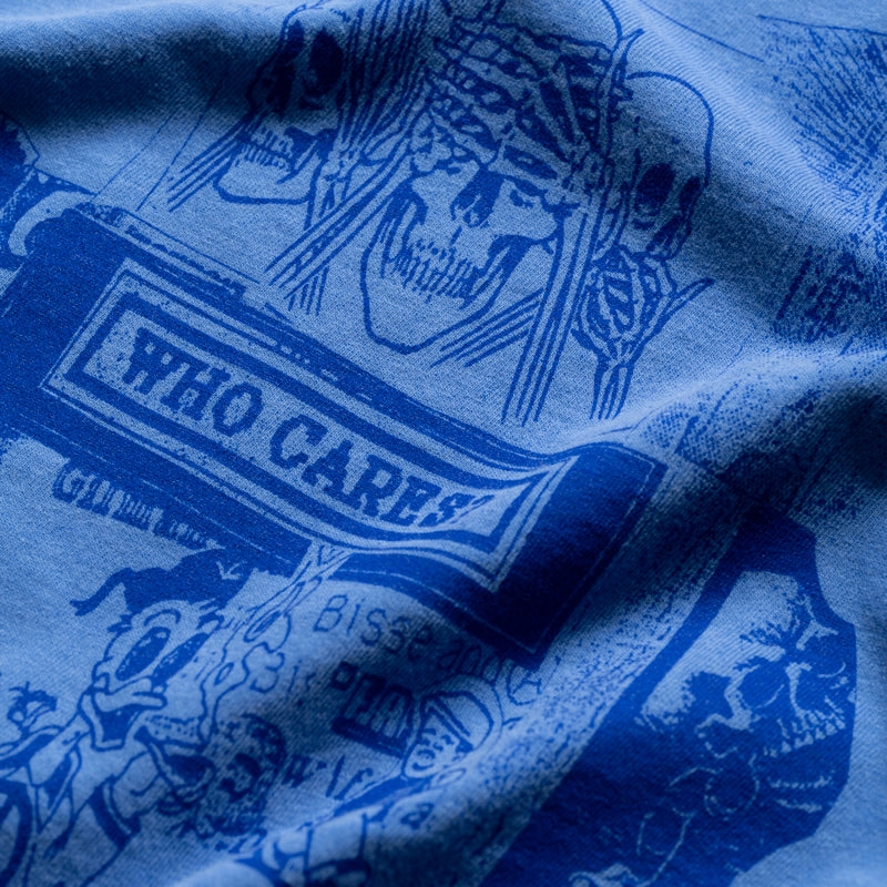 Fucking Awesome Who Cares Tee - Violet Sport Ease