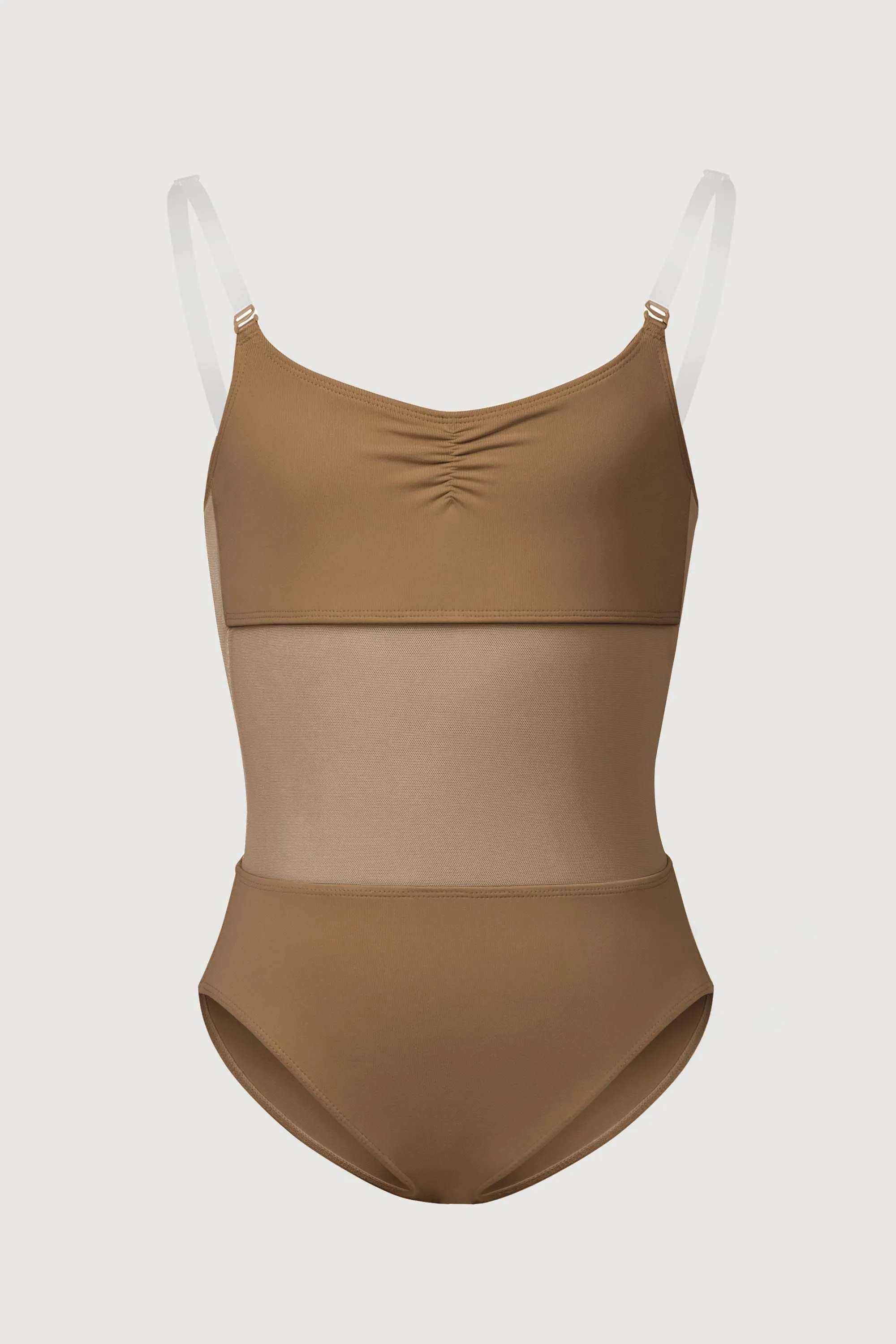 Girls Sunna Mesh Panel Bodysuit NonIrritating Edges rubber