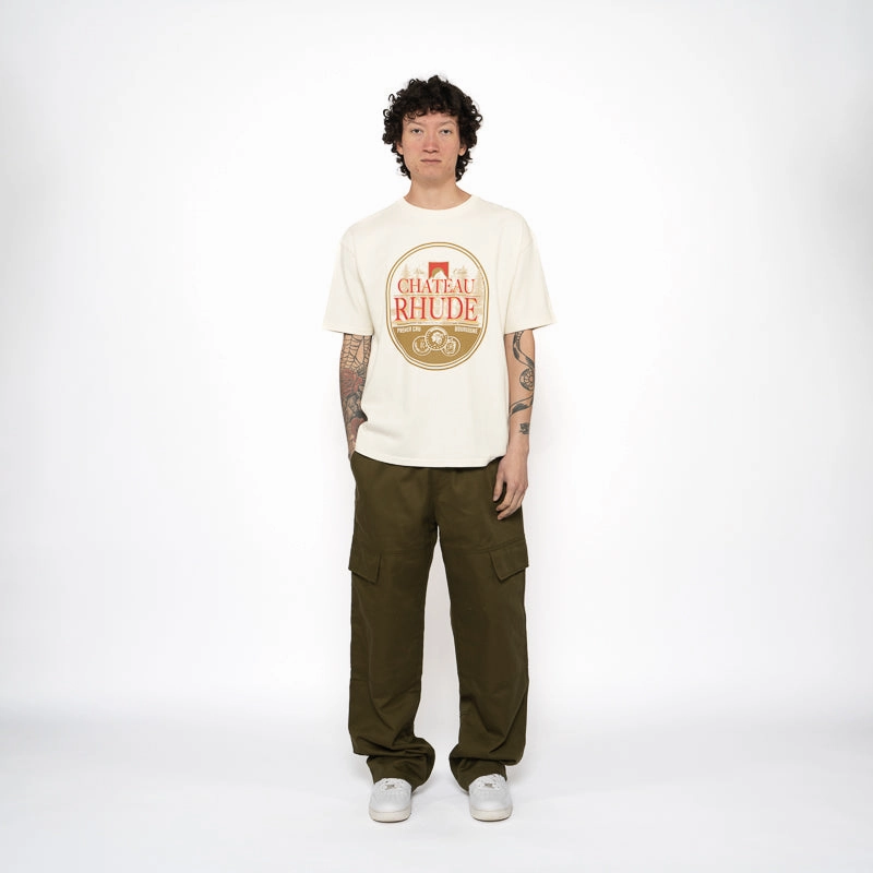 Rhude Plateau Cargo Pant - Dark Olive Love Core Chic Accessory