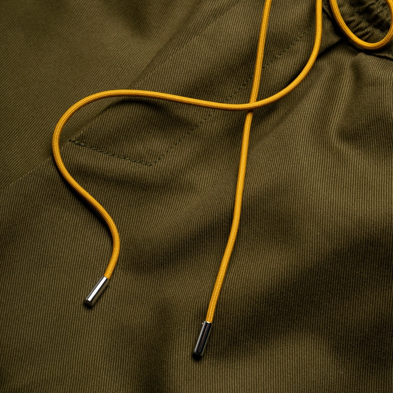 WrinkleFree Fabric Rhude Plateau Cargo Pant - Dark Olive