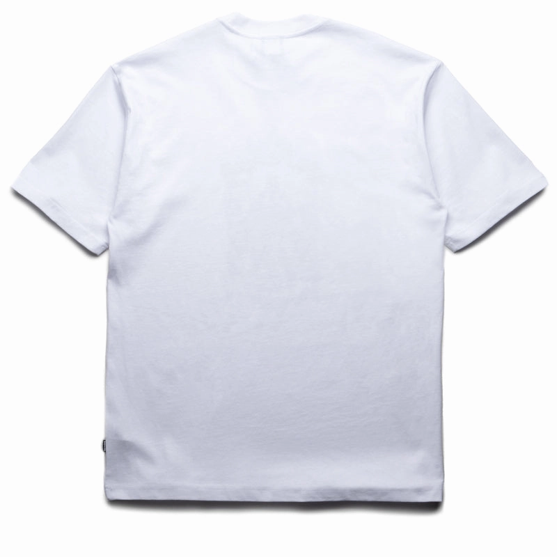 Gentle Breeze Friend Vibe Babylon Bonehead Tee - White