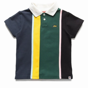 Kids Ice Cream Vert Polo - Multi Breathable Lining Fire Core
