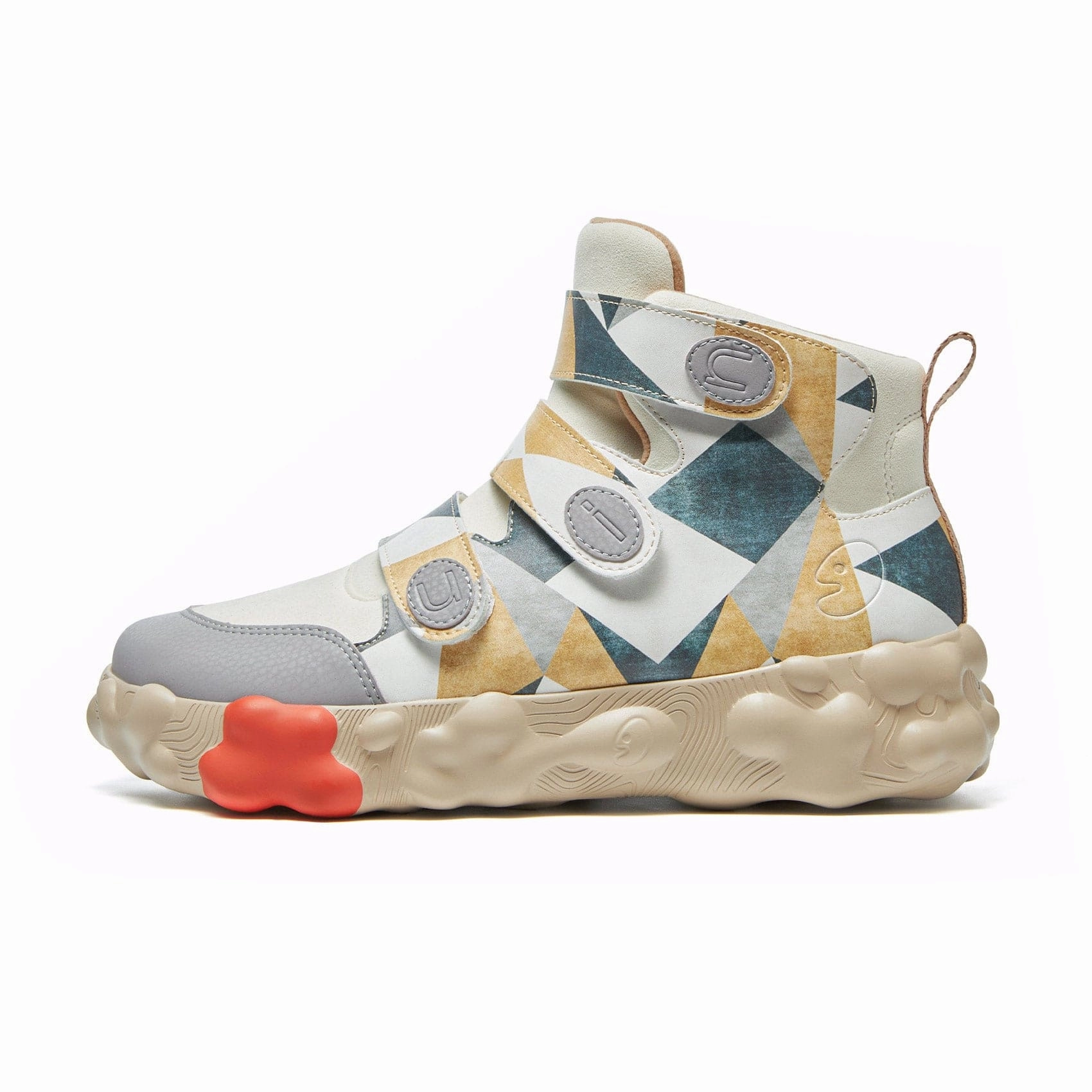 Geometric Stone Road Figueras V Men Treadmill Optimized Rubber Sole