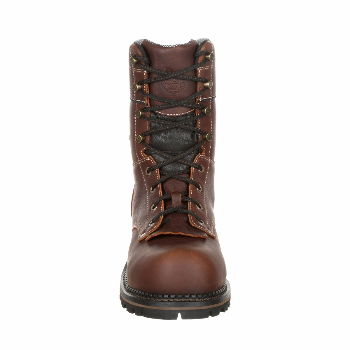 Light Step Georgia Boot AMP LT Logger Composite Toe Waterproof Work Boot Gb00236 In Brown