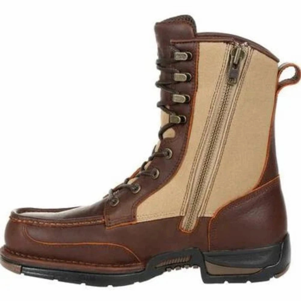 Georgia Boot Athens Men's Waterproof Side-zip Upland Work Boots Gb00354 In Brown quick-drying