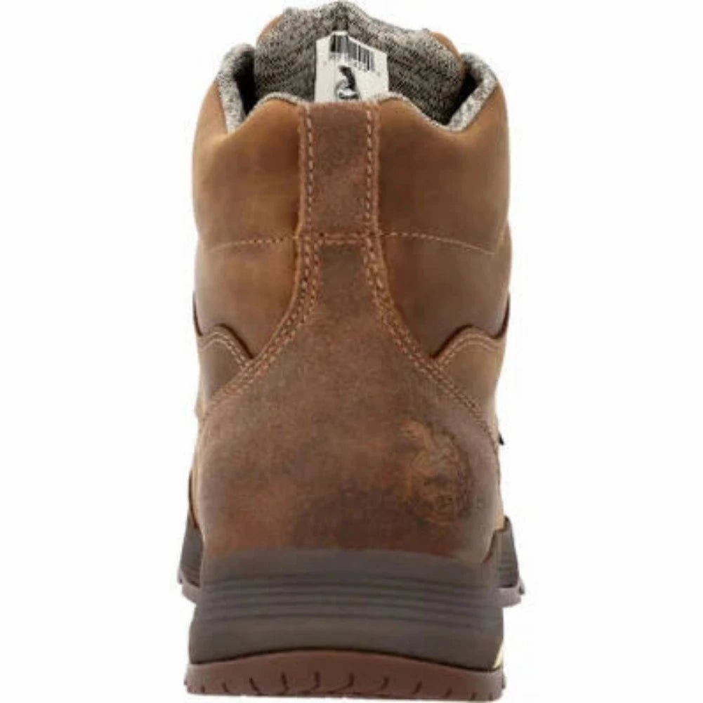 Georgia Boot Athens Superlyte Men's Boots Gb00547 In Brown Effortless Style ReinforcedHeel