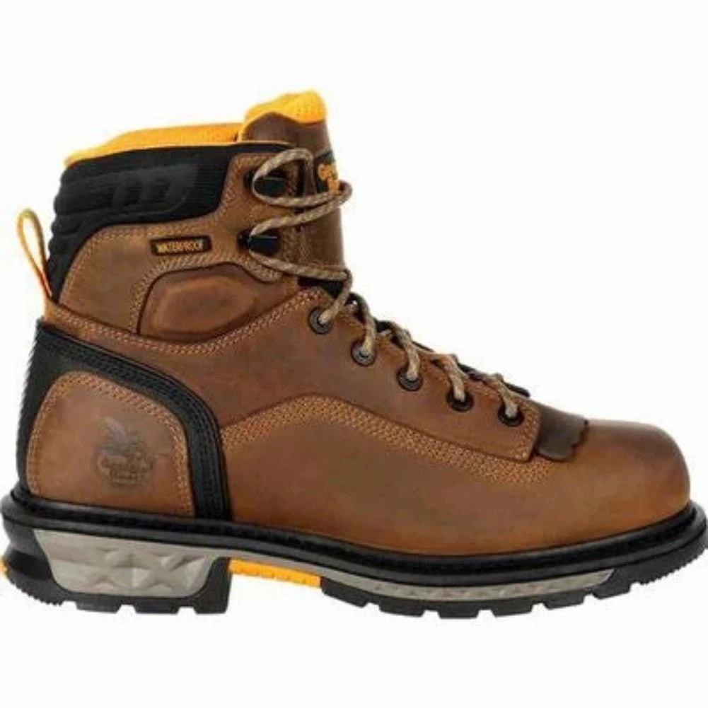 Grippy Outsole Work Commute Georgia Boot Carbo-tec Ltx Men's Composite Toe Work Boots Gb00391 In Brown