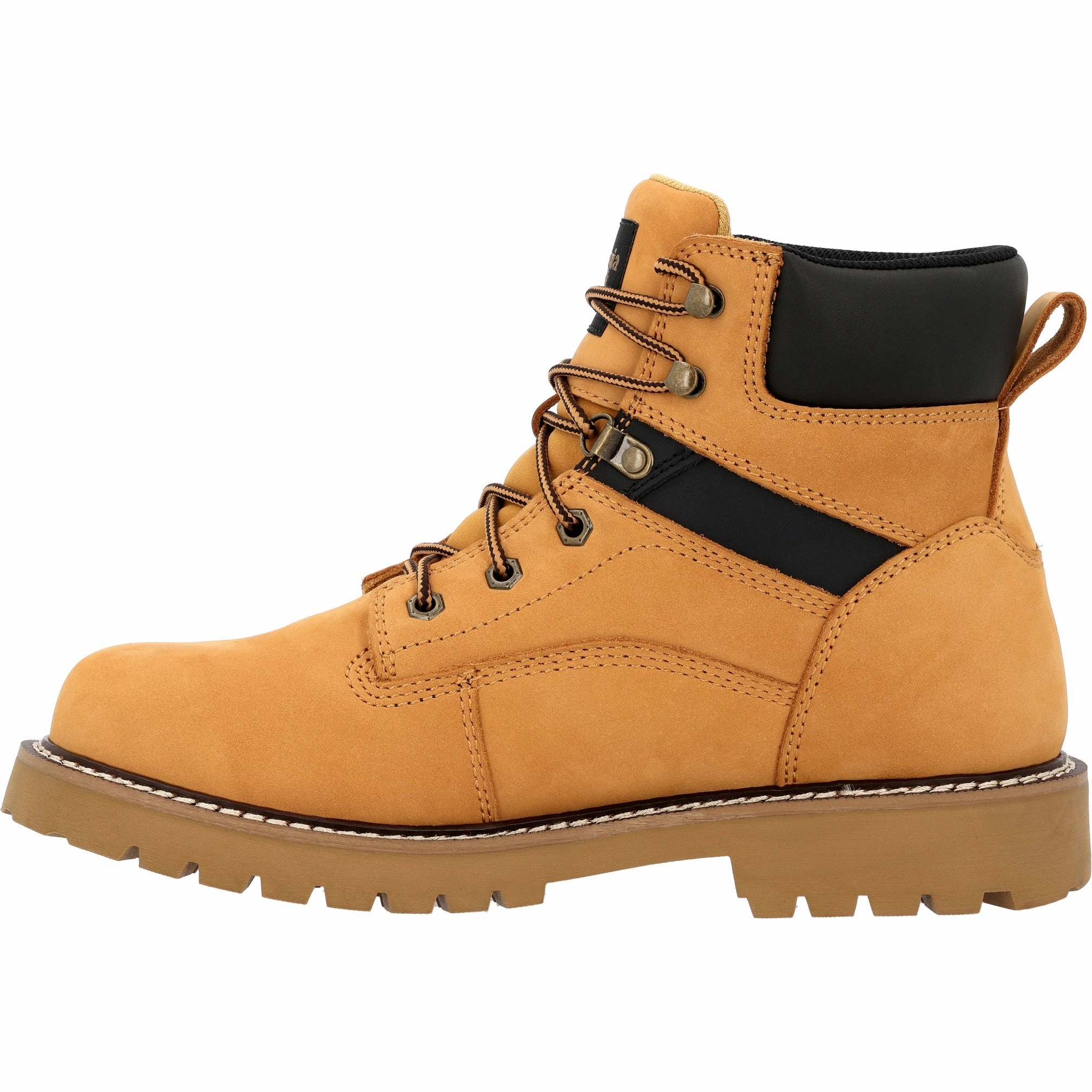 Georgia Boot Core 37 Steel Toe Waterproof Men's Work Boots Gb00673 In Wheat Reinforced Soles