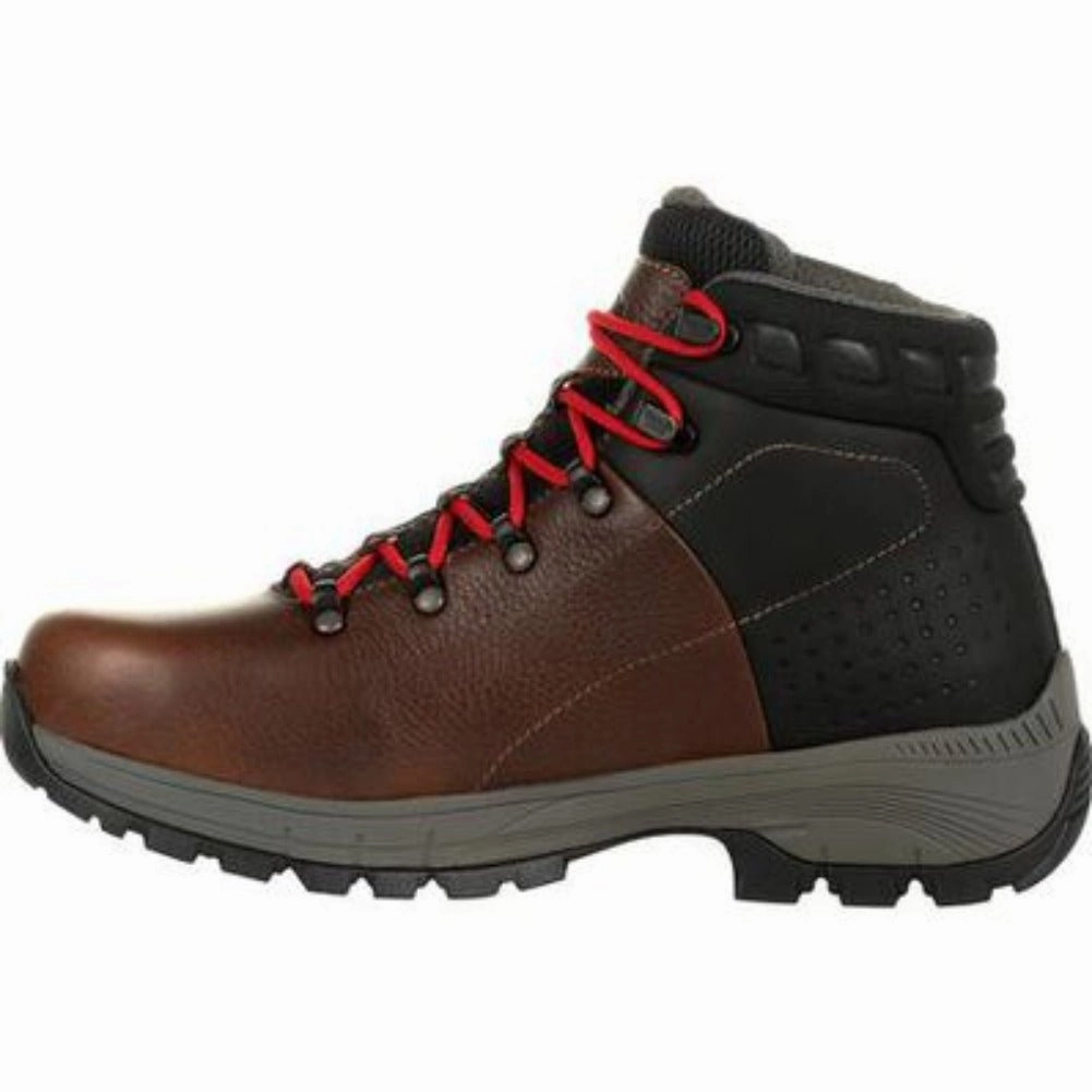 Georgia Boot Eagle Trail Men's Alloy Toe Waterproof Boots Gb00397 In Brown Outdoor Explorer