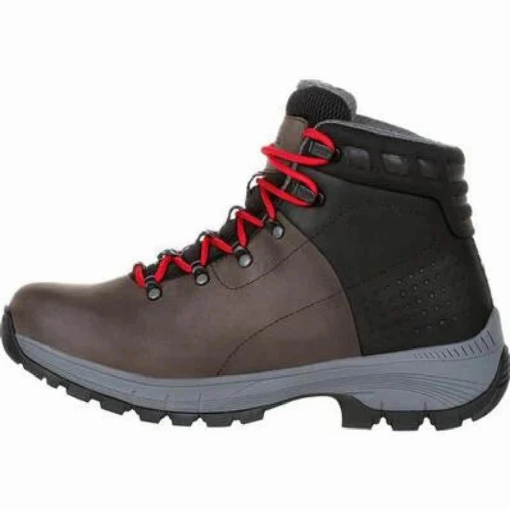 Padded Collar Lining Waterproof Weekend Wanderer Georgia Boot Eagle Trail Men's Waterproof Hiker Boots Gb00399 In Black