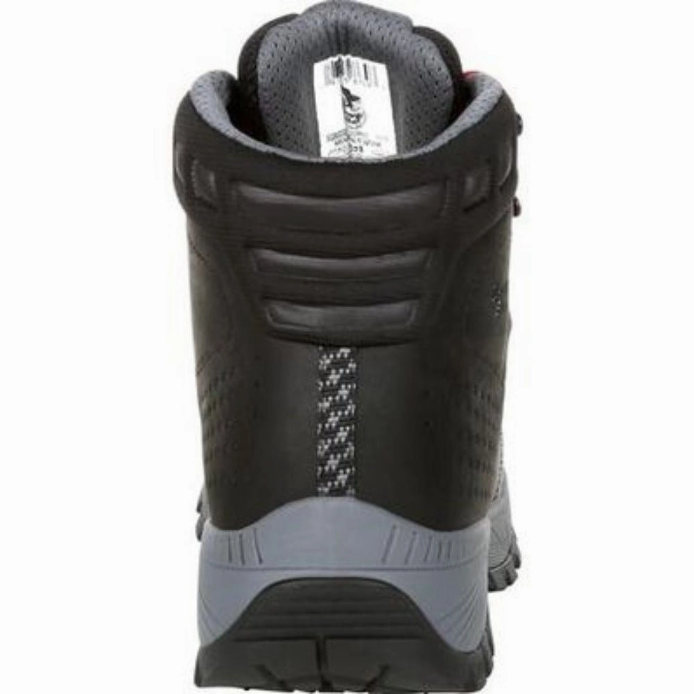 Georgia Boot Eagle Trail Men's Waterproof Hiker Boots Gb00399 In Black Cushion Build Odor Resistant