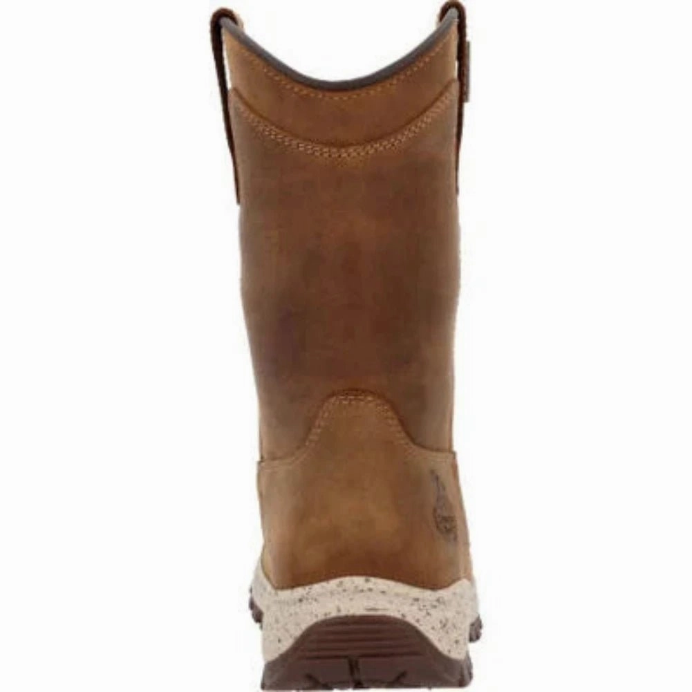 Georgia Boot Eagle Trail Women's Pull-on Work Boots Gb00645 In Brown work use Run Errand
