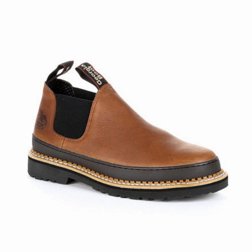 Ultimate Durability Georgia Boot Giant Revamp Men's Romeo Boots Gb00320 In Brown