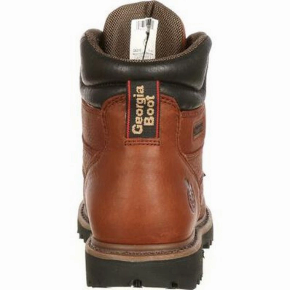 Georgia Boot Hammer Men's Internal Metatarsal Steel Toe Work  Boots G6315 In Brown Durable Shell City Walking Training Ground