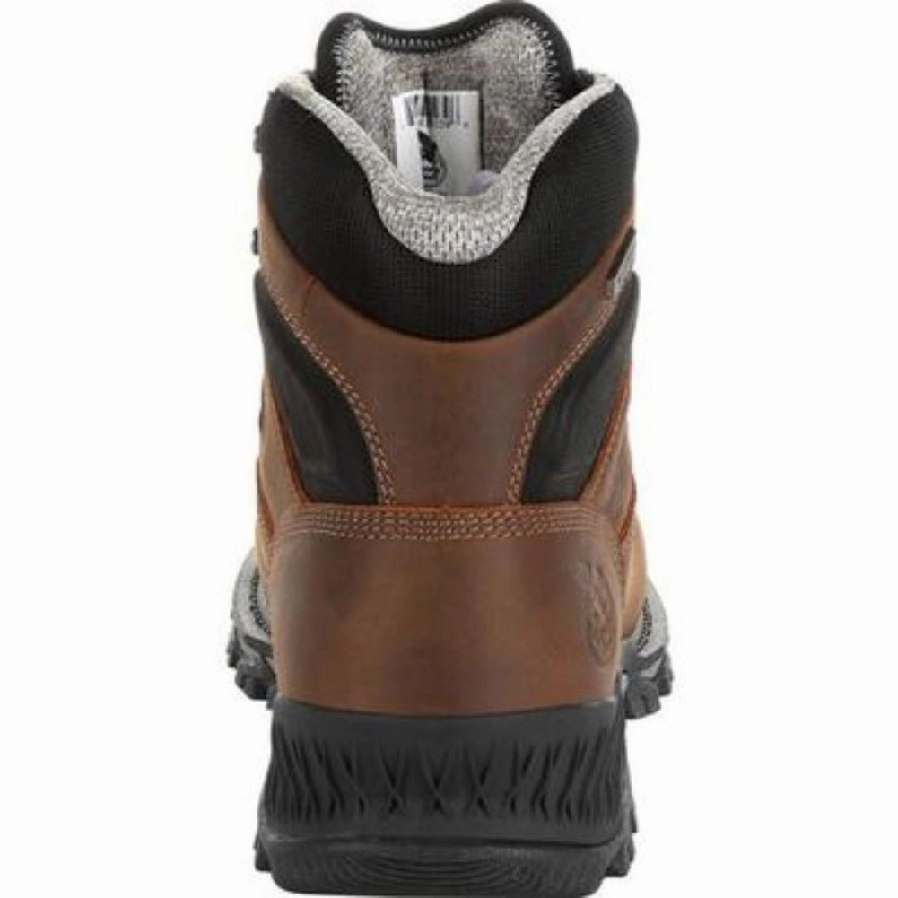Georgia Boot Rumbler Men's Waterproof Work Boots Gb00284 In Brown Heavy Duty Luxury Edge