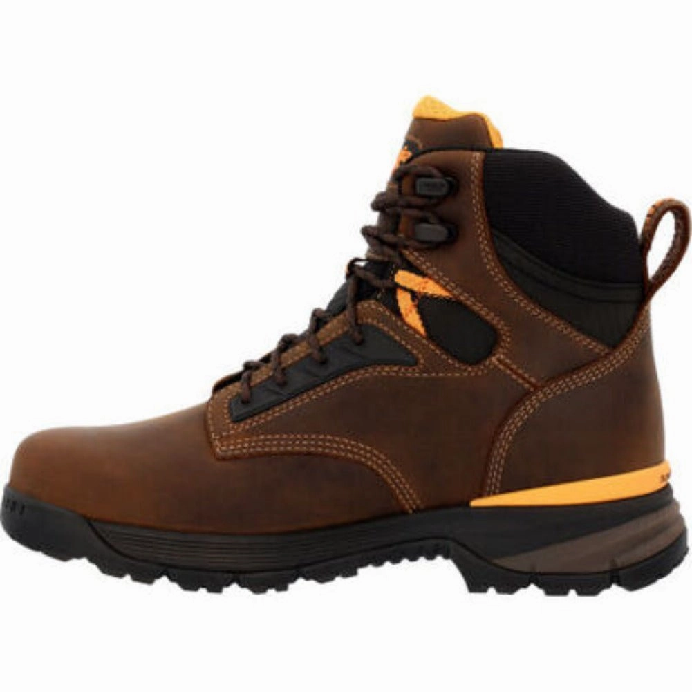 Grippy Outsole Mountain Hike Georgia Boot Tbd Men's Waterproof Work Boots Gb00597 In Brown