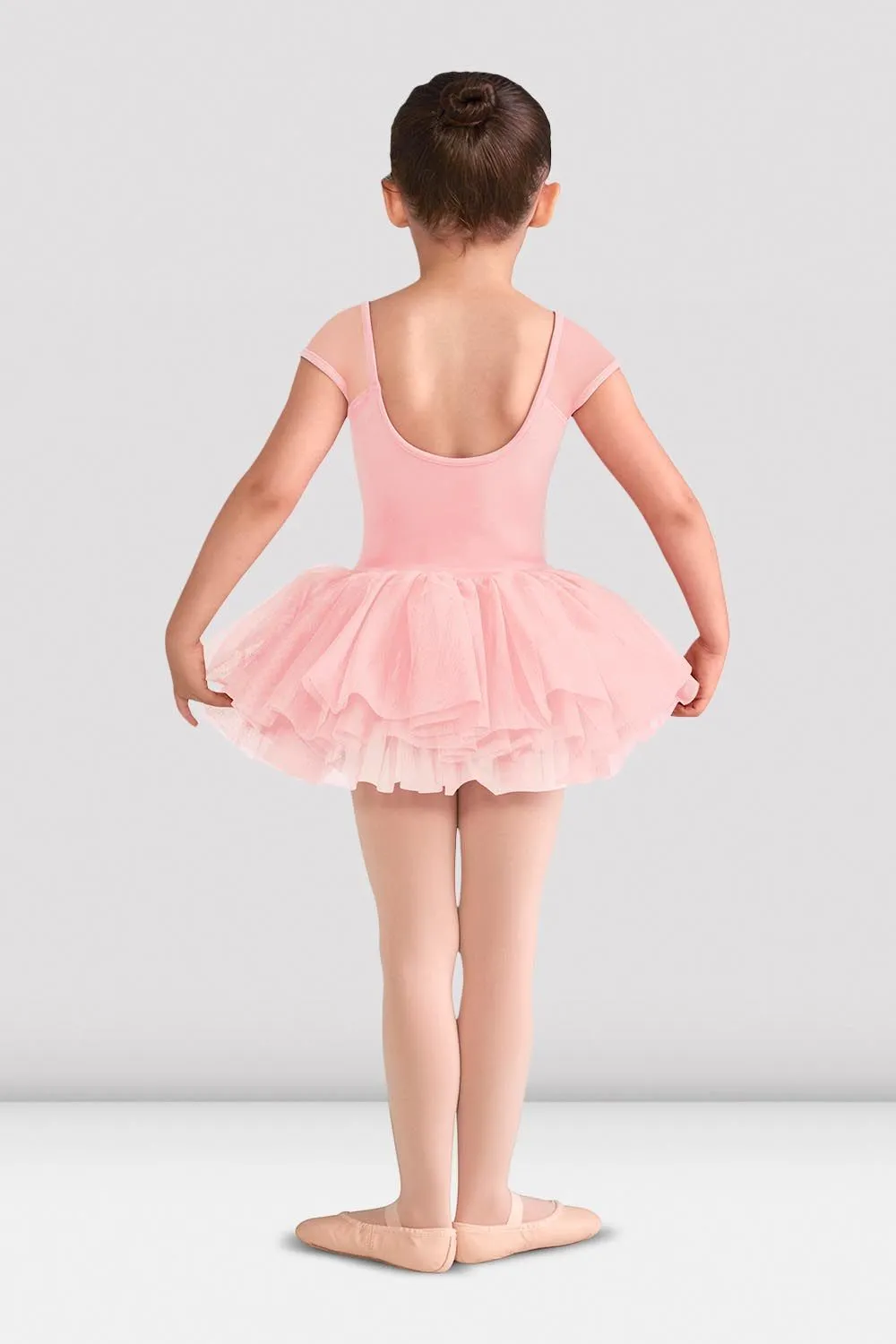 Wicking Inner Layer Individual sports gear Girls Abelle Mesh Tutu Leotard