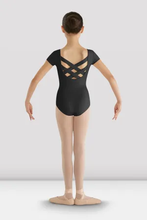 Training Ready Girls Bellflower Crossback Leotard
