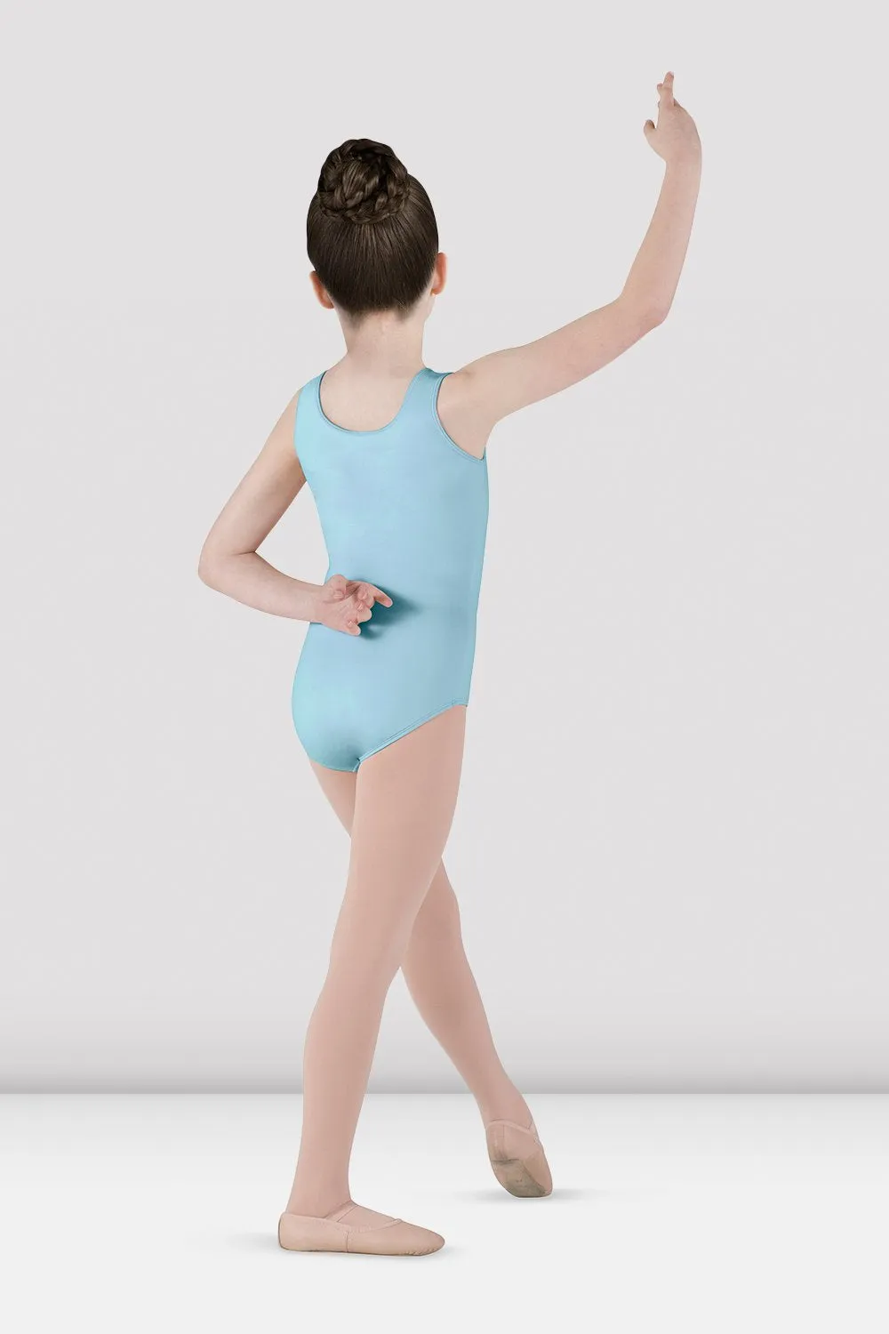 Adjustable drawstring ImpactAbsorbing Padding Girls Dynamic Tank Leotard