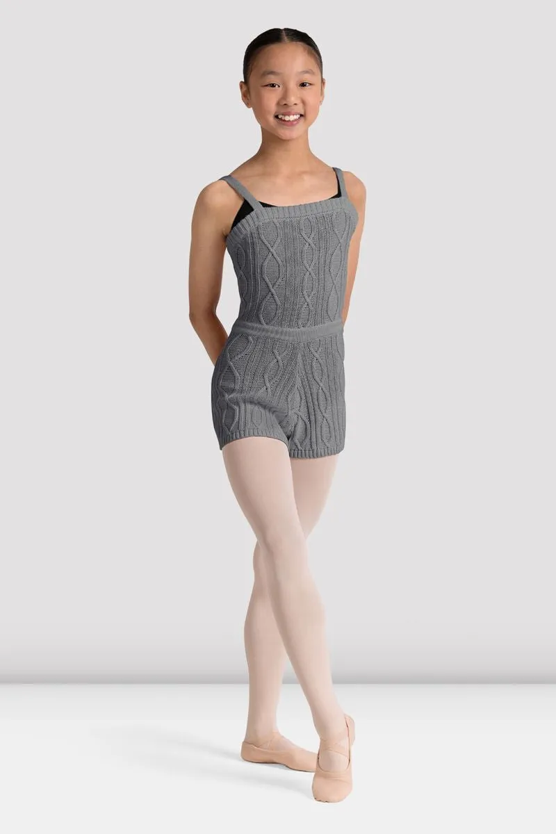Flex Zone Paneling cinema Girls Ember Knit Unitard