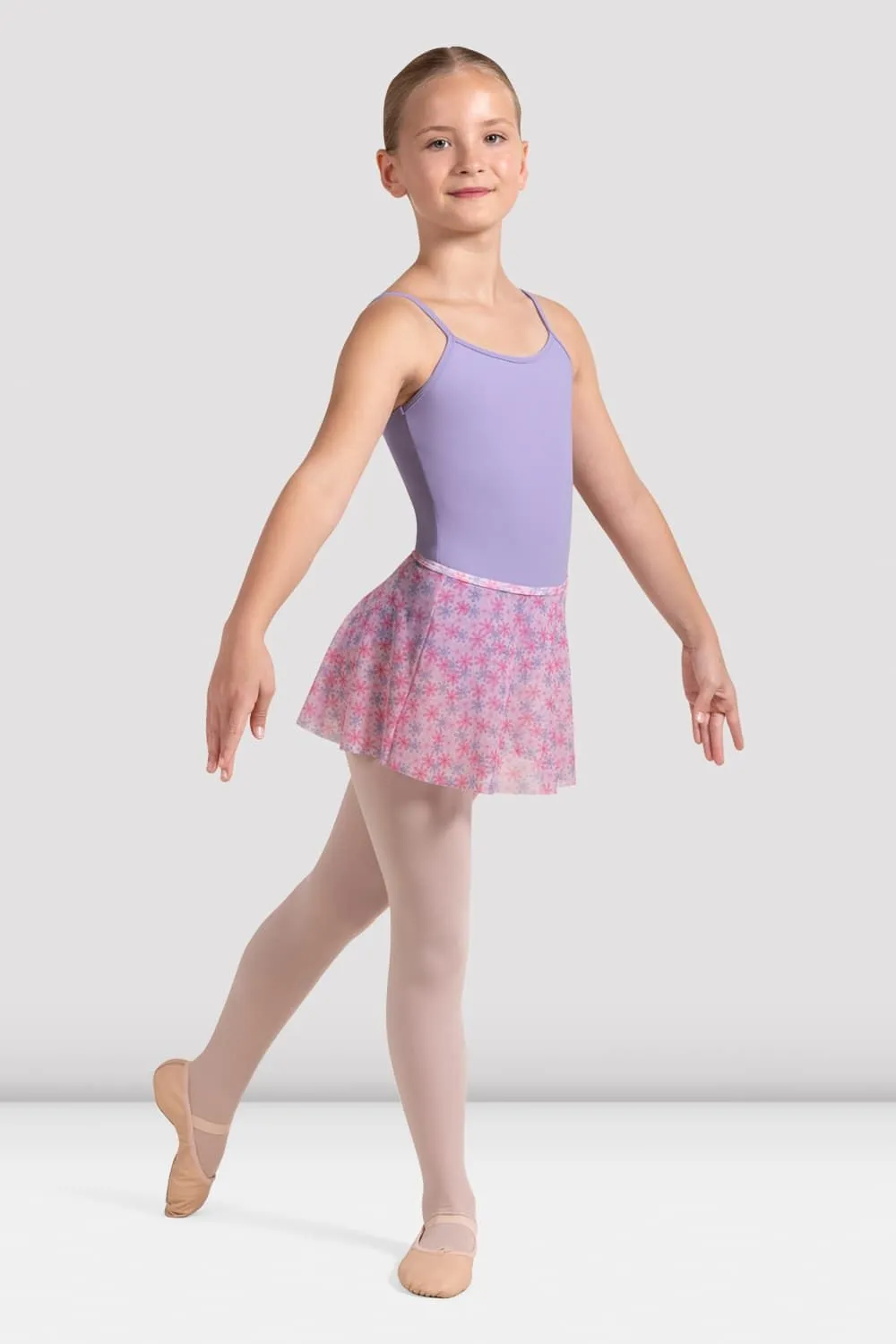 Girls Floral Printed Skirt expression Battery