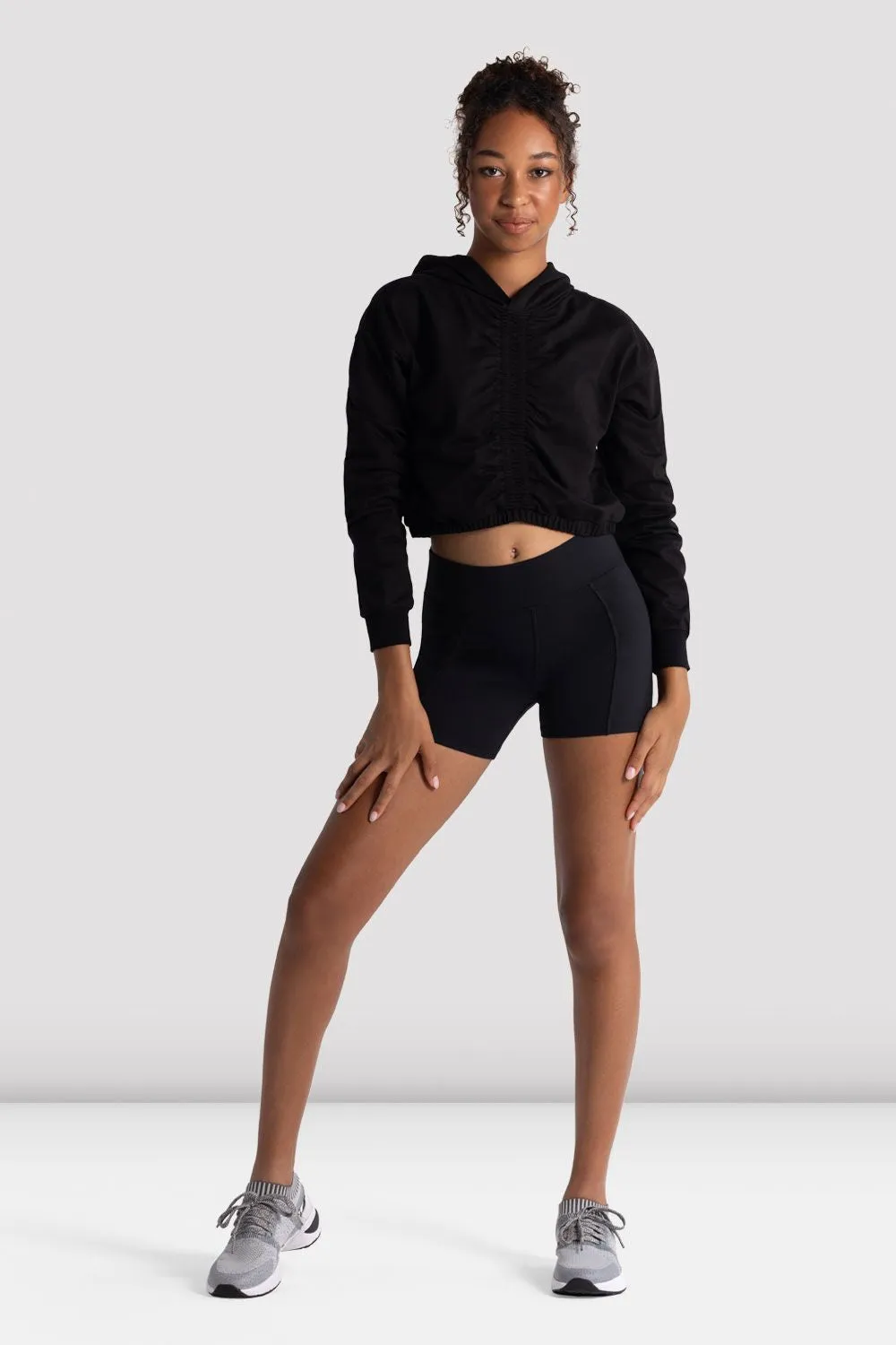 Girls Freestyle Rhythm Cropped Hoodie All-Purpose Gear