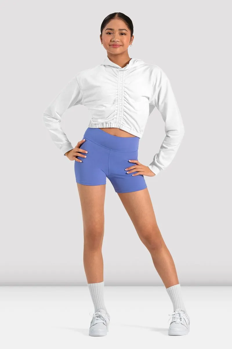 Girls Freestyle Rhythm Cropped Hoodie volleyball court