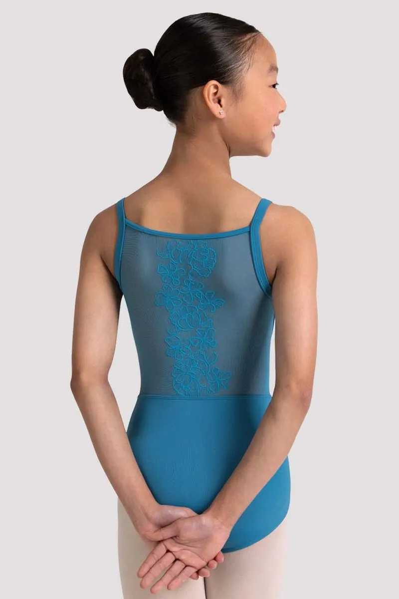 Girls Kik Camisole Leotard Moisture Wicking Fabric