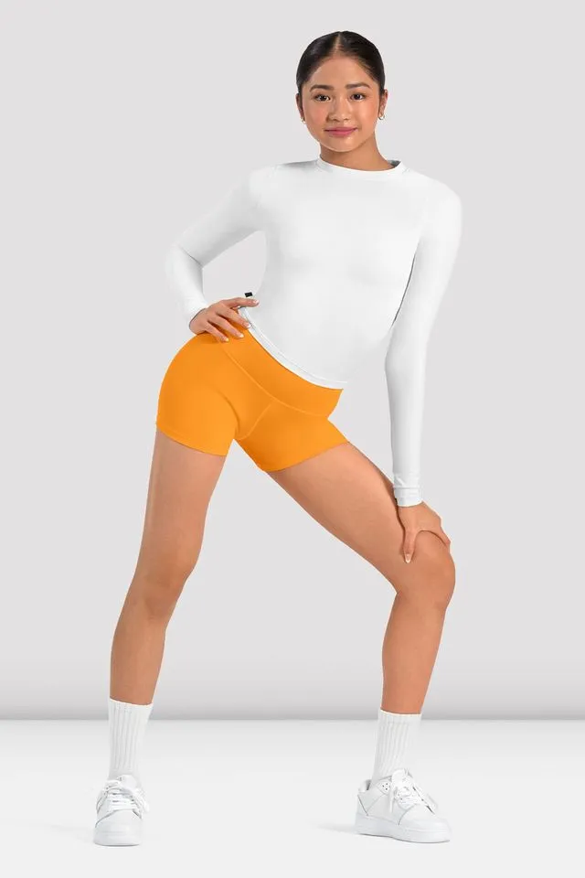 Girls Long Sleeve Fitted Top clip venue