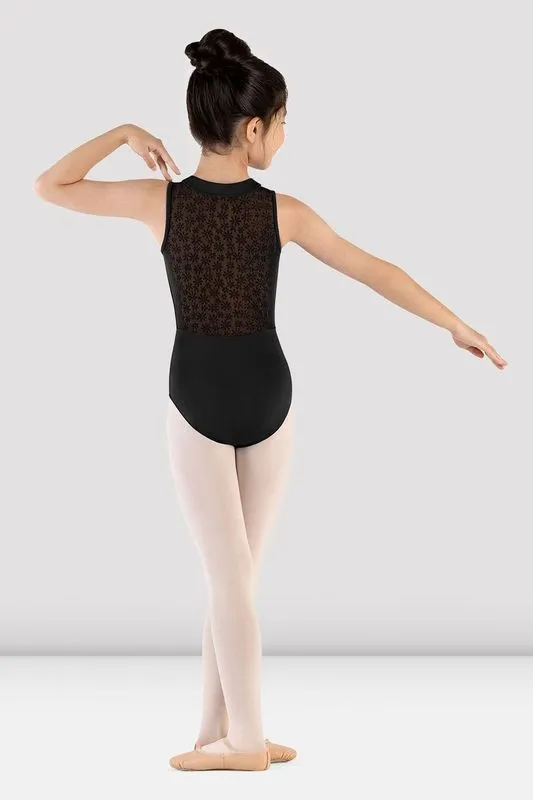 Girls Mirella Majesty Zip Front Leotard futuristic MovementOptimized