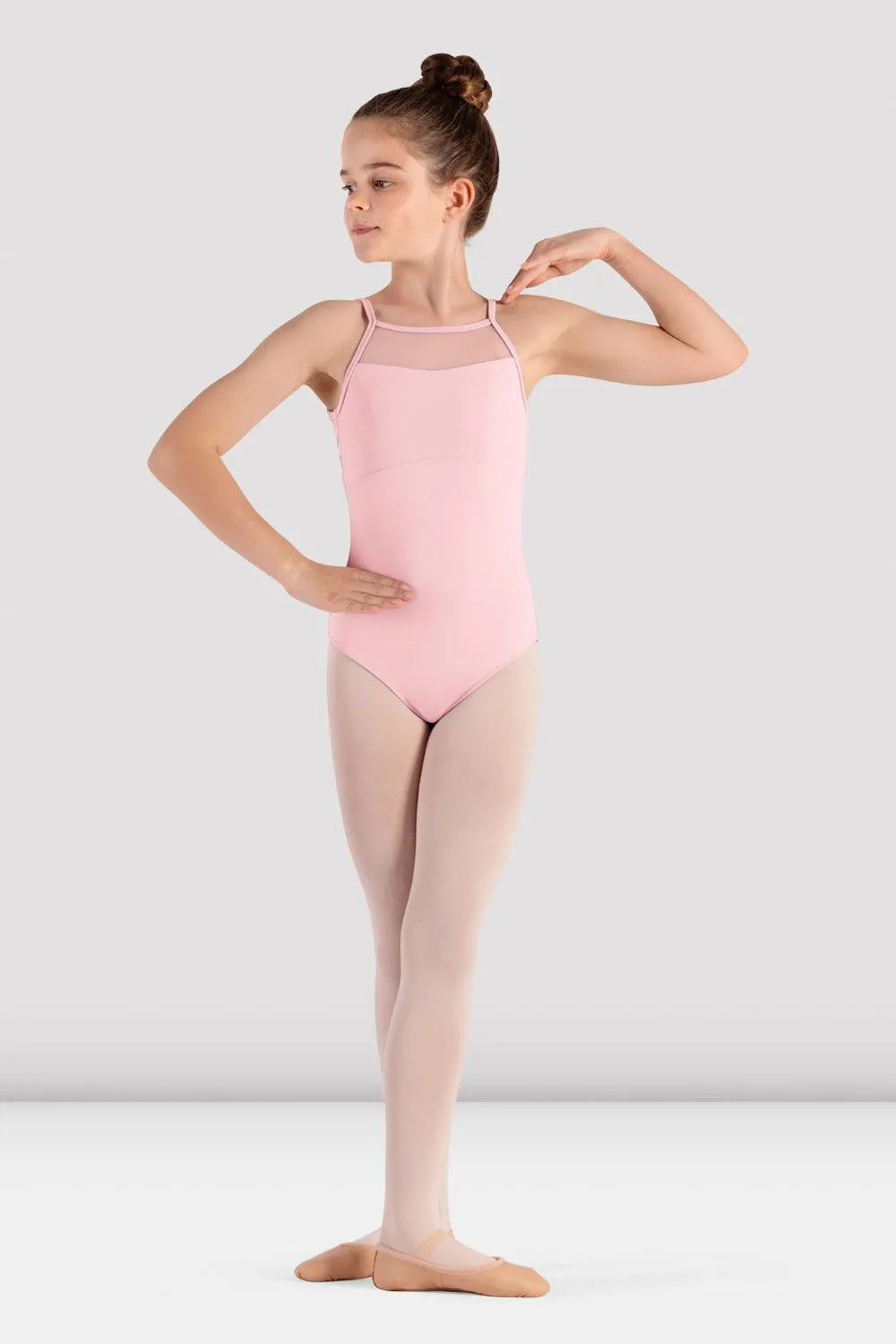 Girls Olivea Open Back Leotard Soft Touch Senior clothing