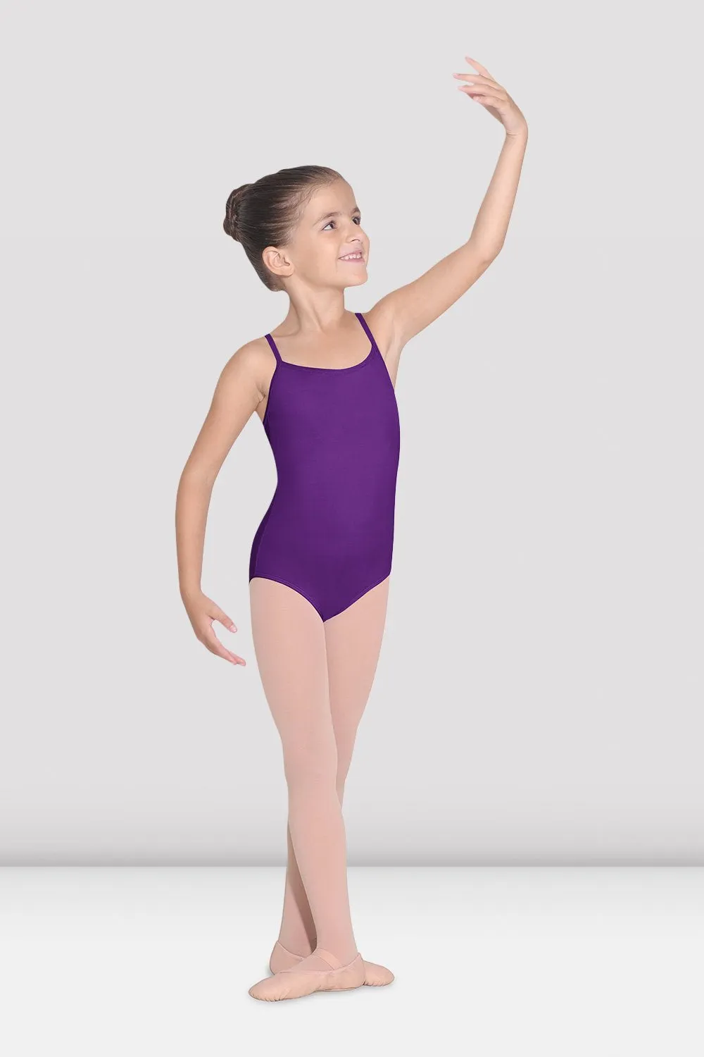 Seamless Construction Technology Girls Parem Camisole Leotard
