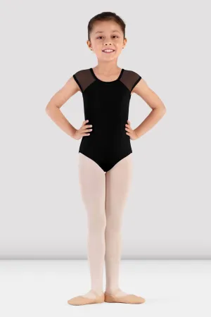 Girls Rafie Mesh Back Leotard Abrasion Resistant Design