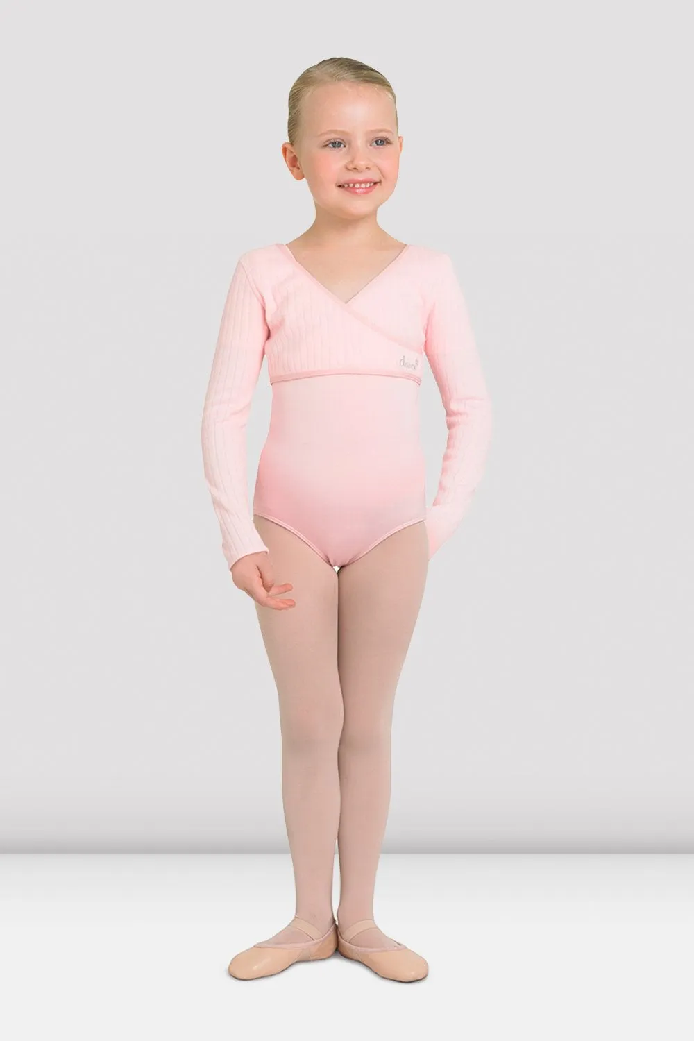 Ventilation Zones ribbon Girls Rib Cross Front Top