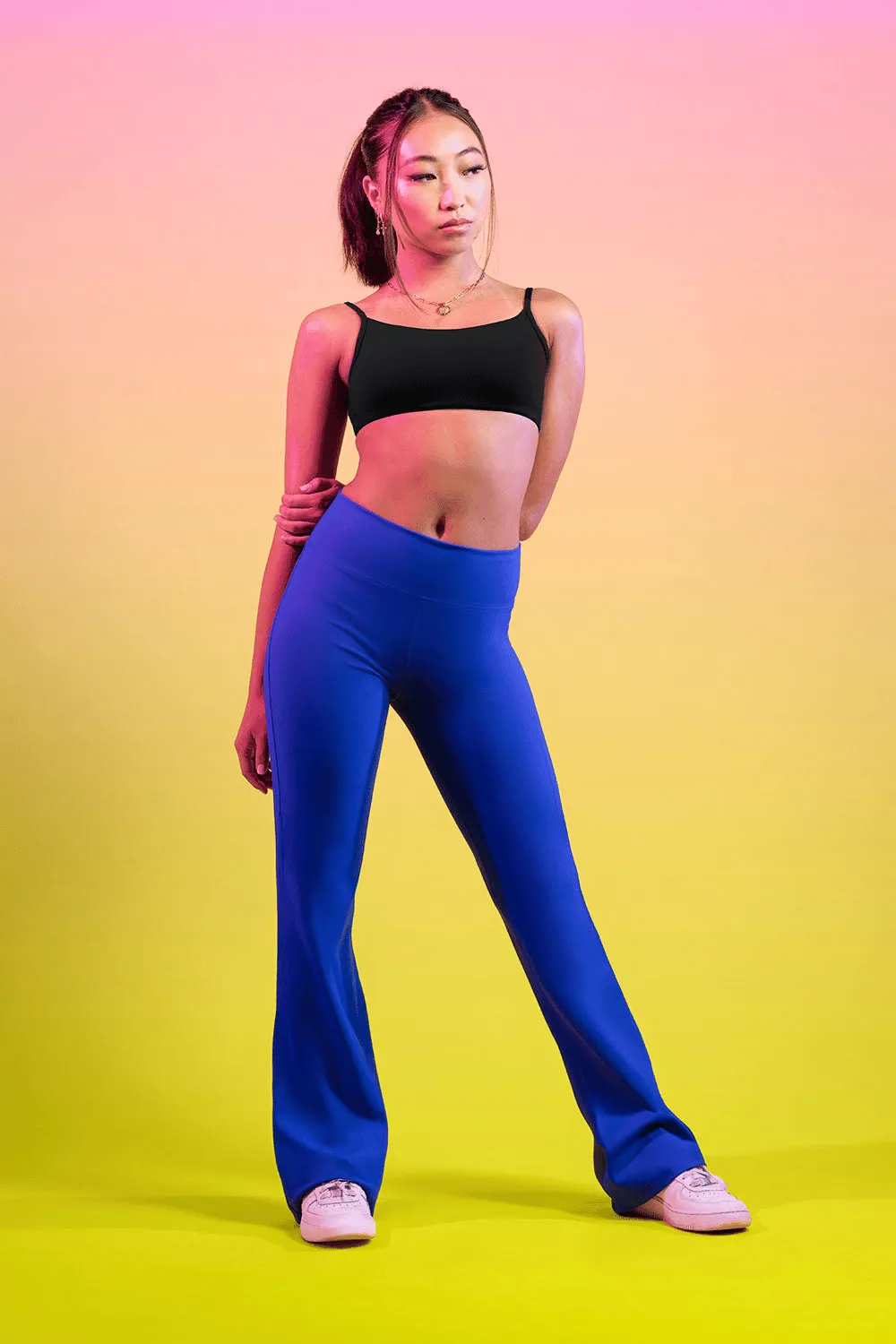 Girls Signature Flare Legging TearResistant Fabric Designer