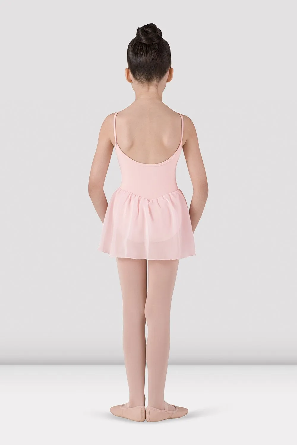 Girls Skirted Camisole Leotard Modal