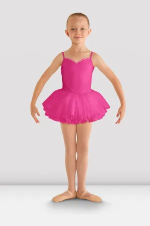 Girls Valentine Tutu Leotard Wrinkle-Resistant